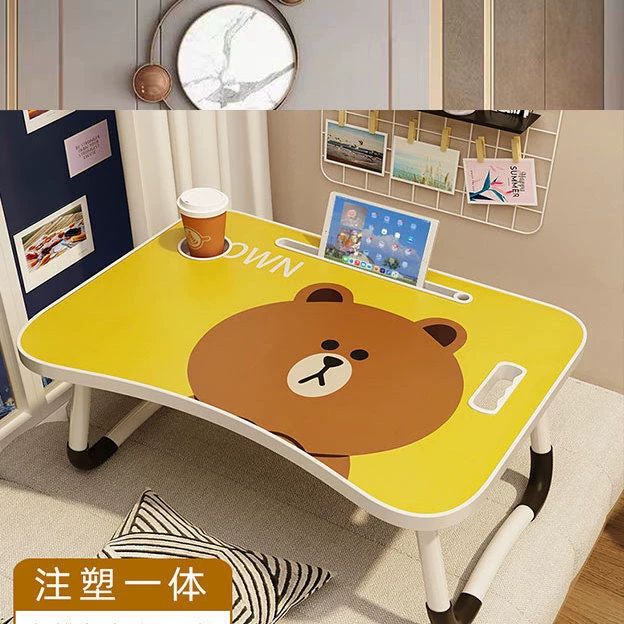 Bed laptop folding small table lazy small desk student table children's study table study desk