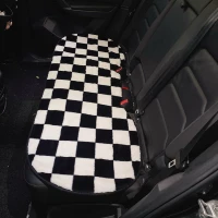 Шахматная подушка для волос кролика