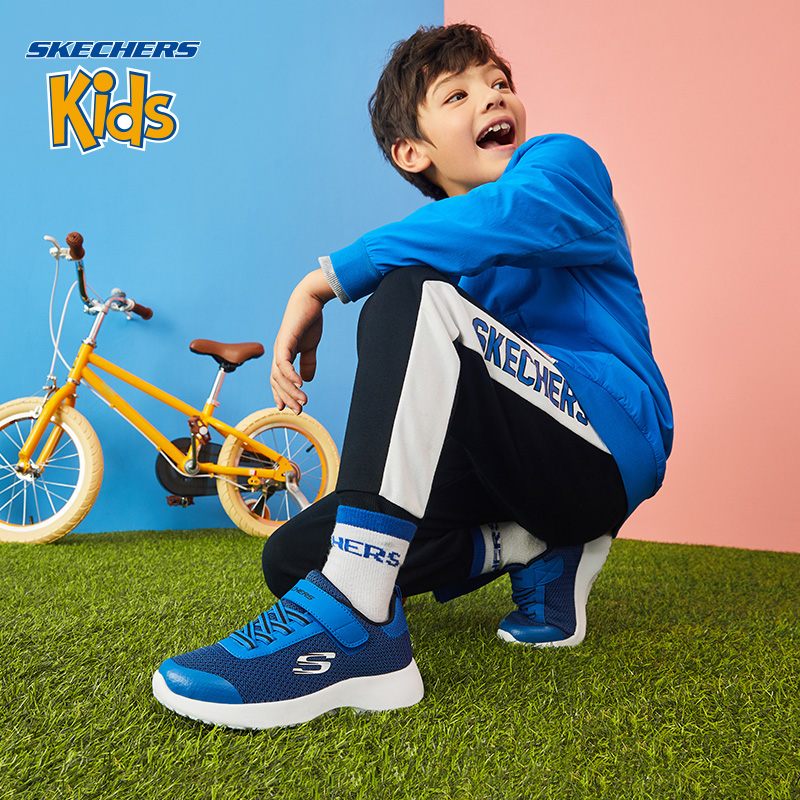 Skechers 斯凯奇 儿童魔术贴运动休闲鞋 97770L ￥136 四色可选