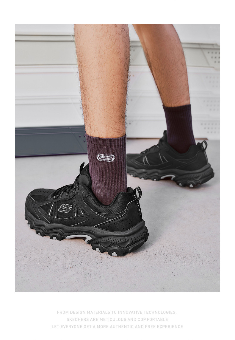 SKECHERS Юнье подходит для мужчин и женщин любителей восхождение Обувь обувь спортивной обуви повышать пригодный для носки на открытом воздухе Папочка обувь skechers/skechers 