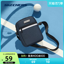 Skechers Skechers 2021 new summer mens and womens bags sports fitness bag one shoulder casual messenger bag tide