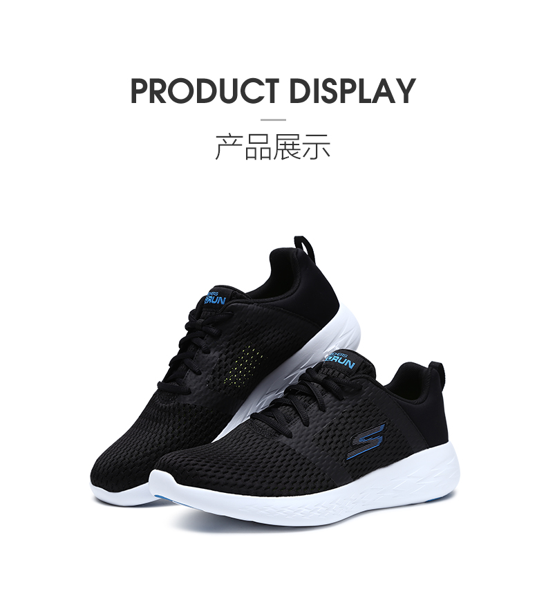 Giày nam Skechers SKECHER mới chạy nhẹ giày thời trang dây đeo giày thông thường 55074 giày thể thao bitis nam