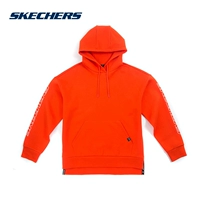 Skechers SKECHER nam áo len trùm đầu mới áo len áo giản dị SDAMS18B017 hoodie form rộng