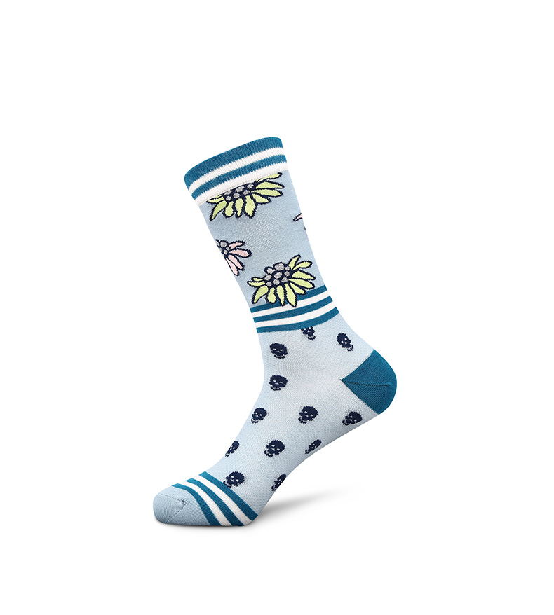 Skechers SKECHER Vớ nữ Mới Vớ trung bình Vớ thể thao Vớ cotton SMSWW18R436 tất dài qua đầu gối cho nữ