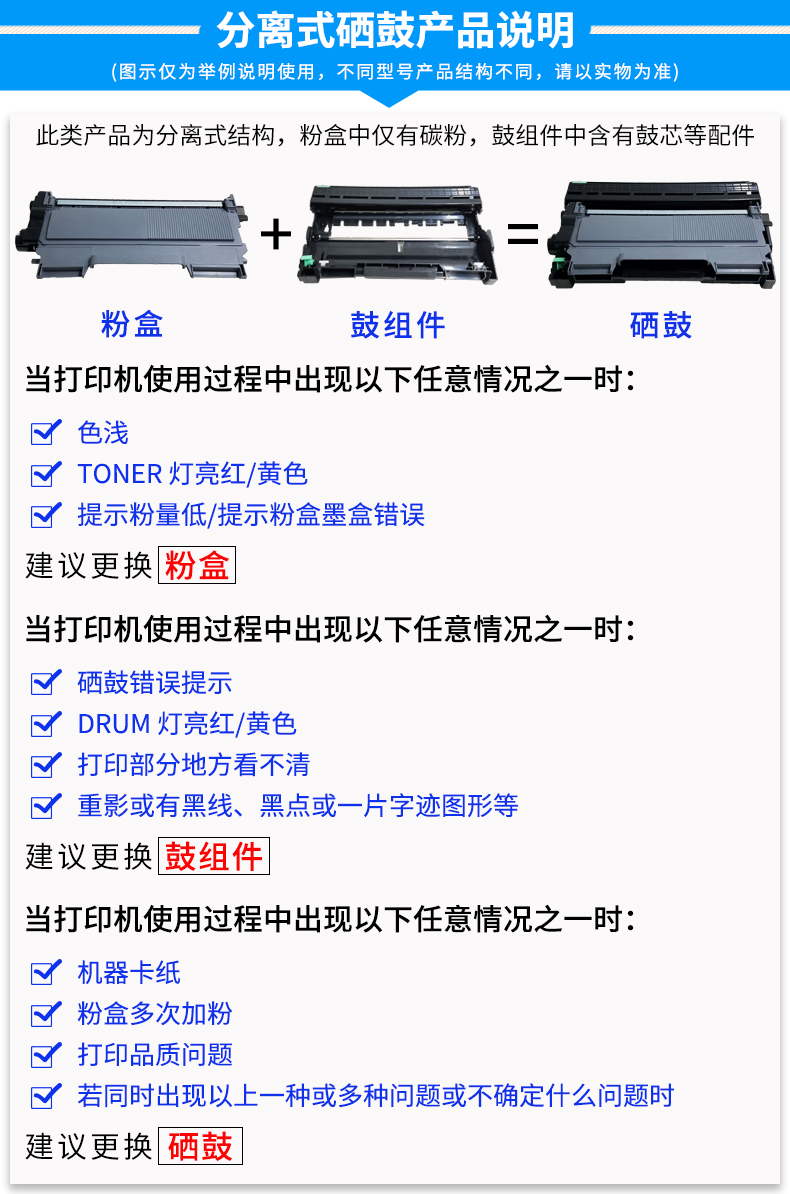 Hộp bột Lai Sheng cho Fuji Xerox M228Z M228fb M268dw P228db P268dw M228B M268b M268z Hộp mực Bộ trống mực - Hộp mực hộp mực máy in hp