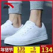 Giày Anta nam 2018 thu đông 2018 Giày thoáng khí nhẹ mới mang giày thể thao màu trắng Giày nam giản dị