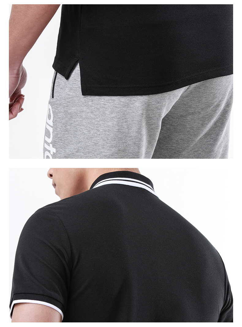 Anta nam tay ngắn 2018 hè mới thoải mái thoáng khí thể thao nam áo polo ngắn tay 95828147 áo polo givenchy