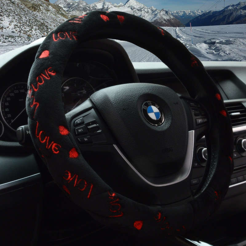 Applicable Chang'an cs35 Hyundai ix35 Festa to set up the sleeve Baojun 510 Fospolo women's winter steering wheel sleeve