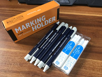 Tombow Japanese Dragonfly color lead marker pen H-DM replaceable type oil marker industrial marker pen