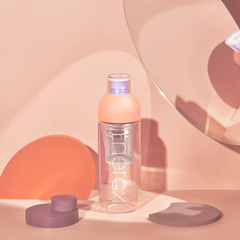 Kailin car fashion hand warmer Coke bottle single-layer glass portable transparent sports heat-resistant high borosilicate water cup