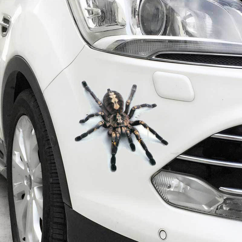 Car 3D Lenticular Sticker Waterproof scratch Decoration Modification Sticker Occlusion body sticker Creative Fuel tank Cap Rearview Mirror Sticker