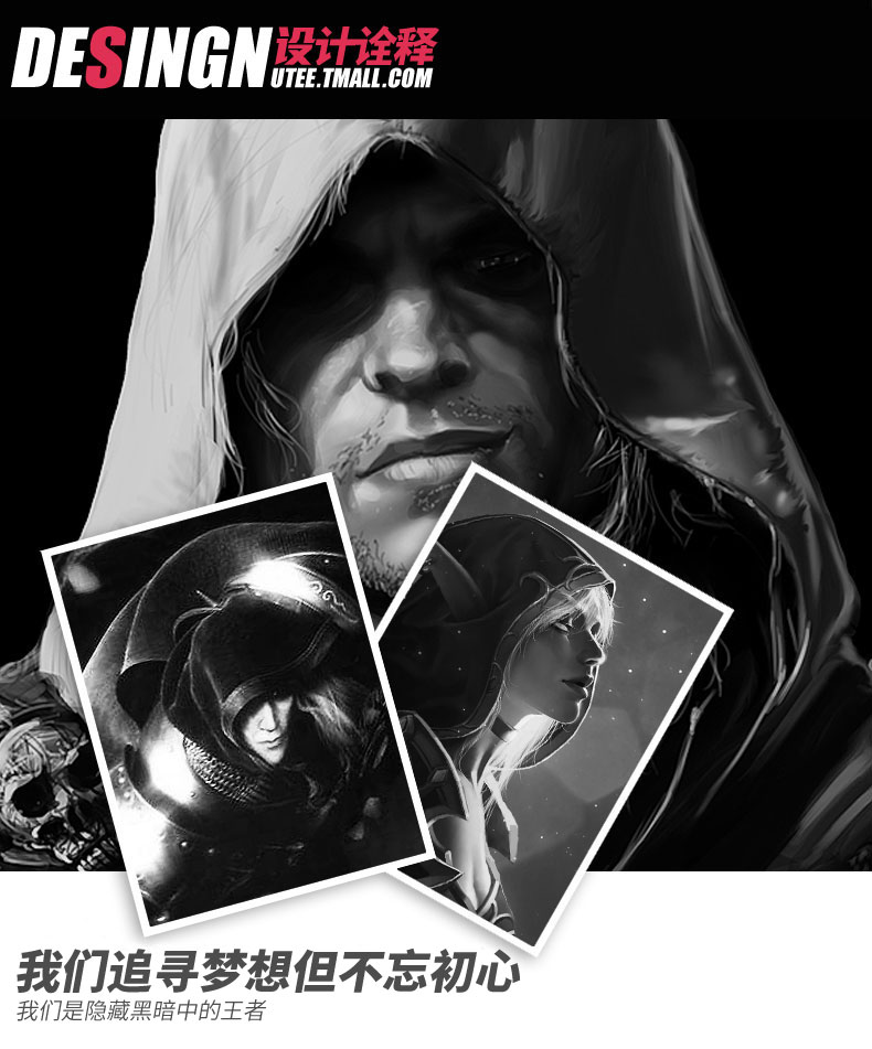 UTEE2018 mùa thu và mùa đông new dark wizard cloak trong dài áo len sát thủ áo gió trùm đầu áo khoác áo choàng ao hoodie