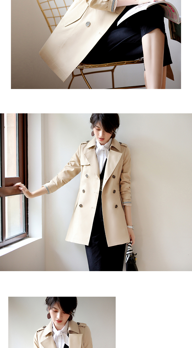 Trench pour femme en Coton en Coton - Ref 3227287 Image 21
