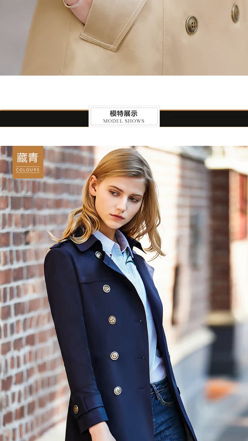 Trench pour femme en Polyester en Polyester - Ref 3226019 Image 15