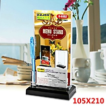 Business card box Double-sided display card Desktop wine card Acrylic table card Table card Price card table card menu card