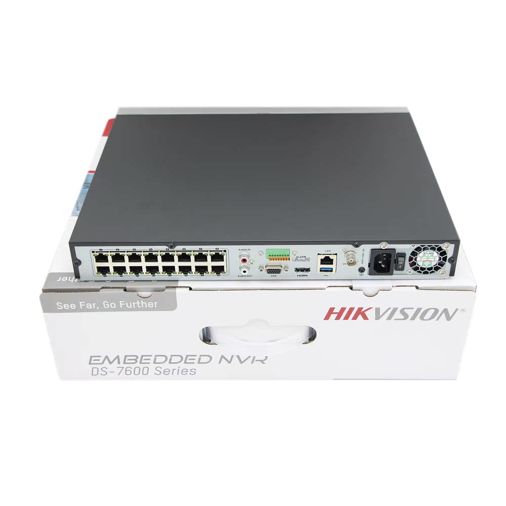 Haikang English DS-7616NXI-I2 16P S 16ch AcuSense 4K HD Hard disc recording machine