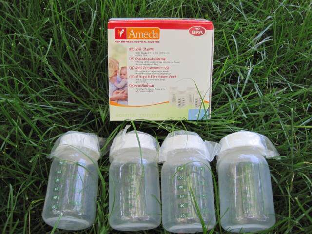 Ammeida storage bottle 120ml single milk bottle deposit feeding bottle to store milk bottle