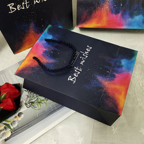 ins Wind gift paper bag Teachers Day tote bag sugar box bag gift bag packaging shopping bag high-grade