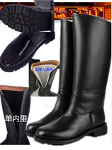 High boots knight riding boots equestrian boots flag-raising boots childrens drum and bugle boots British riding boots cotton performance shoes