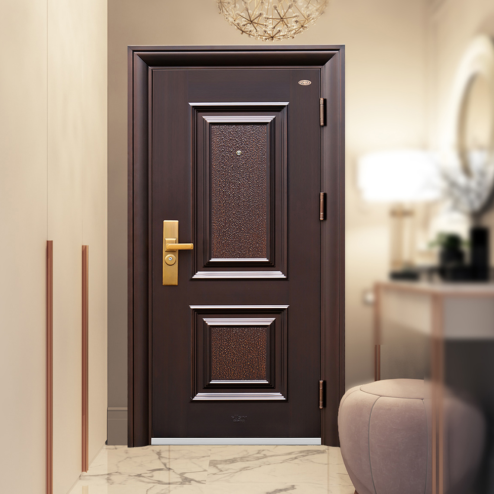 FUSIM art and -1 Fuxin A security door National installation customised into the household imitation copper gate