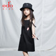 edo1 lần chiếc váy mùa hè cô gái mới của trẻ em thường trẻ em thời trang của chiếc váy jumpsuit cá tính sling váy.