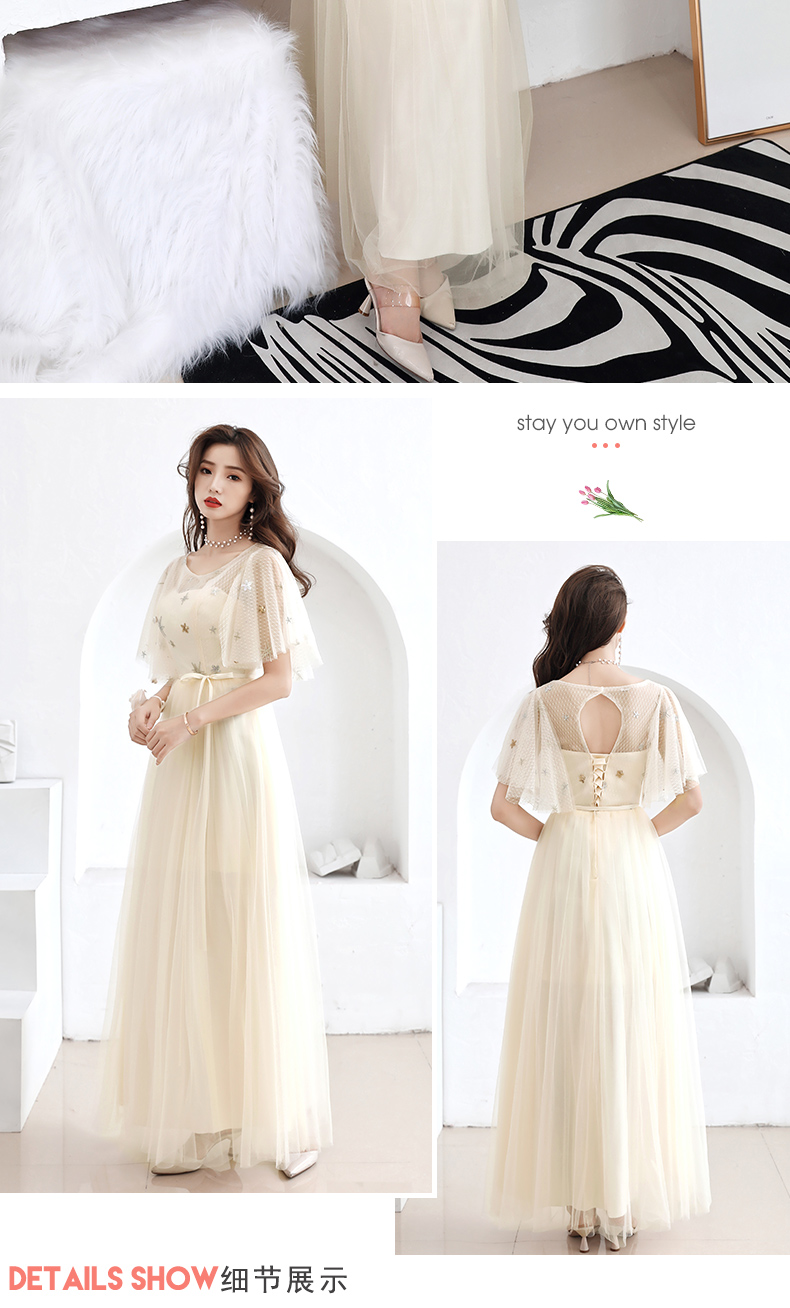 Robe de soirée manchon de cloche - Ref 3212739 Image 15