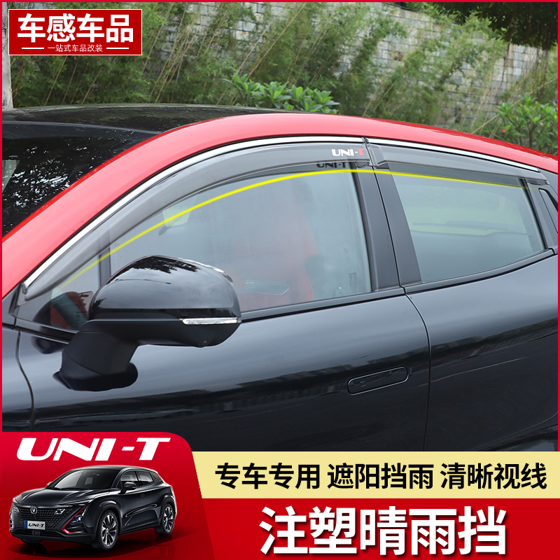 Suitable for Chang'an Gravitational Unit Clear Rain Canopy Window Canopy Decoration Strips UNIT Rain Brow Special Exterior Accessories Retrofitting