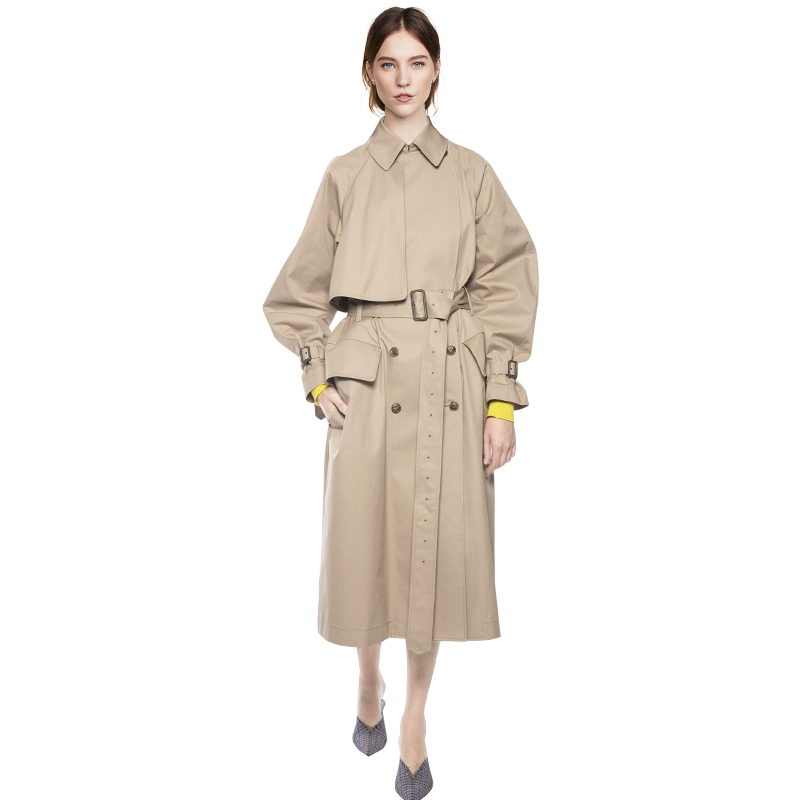 Trench pour femme MEETMETRO en Coton - Ref 3227064 Image 5