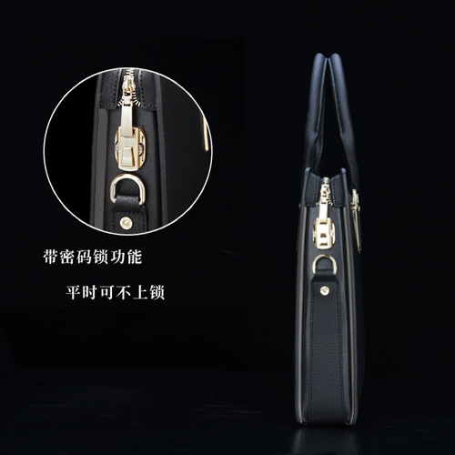 Барсетка, мужская кожаная сумка на одно плечо, из натуральной кожи