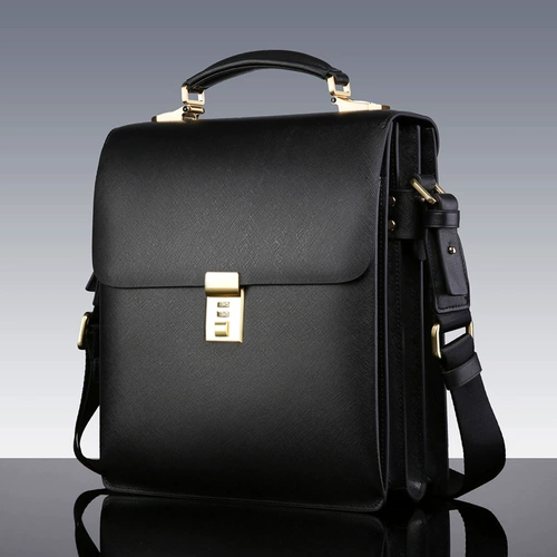 Кожаная сумка через плечо