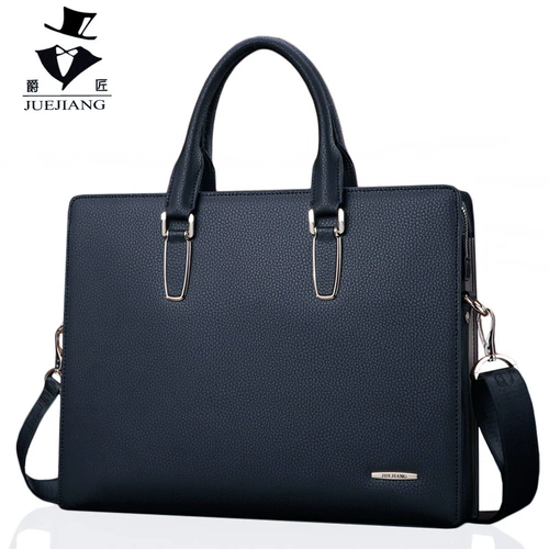 Деловая сумка мужская сумочка мужская официальная сумка для документов мужская бизнес -офис кожаная сумка простая молодежная кожаная сумка для плеча на плечо