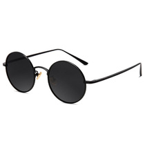 Magnesium Works Fashion Metal Texture Taiko Mirror Men And Women LoversS Red Hip-hop Sunglasses Bridegroom Round Glasses