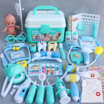 Boy looks at dentist for treatment of oral past Home Tools hippo toothbrushing children Doctors to cure teeth Toy girls