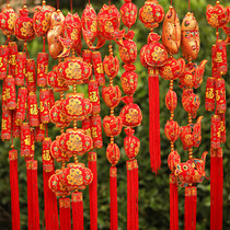 Housewarming new home decoration supplies pepper string firecracker pendant pendant Red pepper pendant Red fire