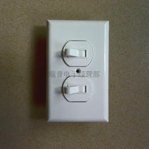  American retro switch socket 2-position American standard wall switch panel 120 type car pull switch UL wall switch