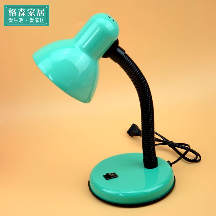 Interchangeable bulb type small table lamp eye protection desk Plug-in college student work long arm folding eye protection Super bright strong light