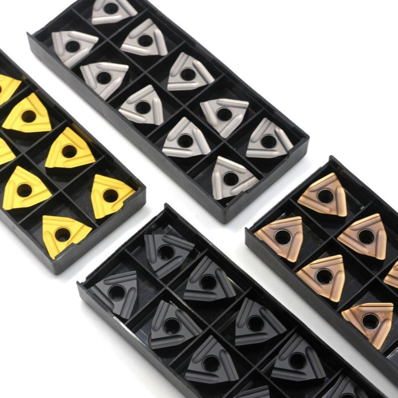 CNC open rough outer round knife head peach-shaped inner hole stainless steel car blade WNMG080404R-S-CT25