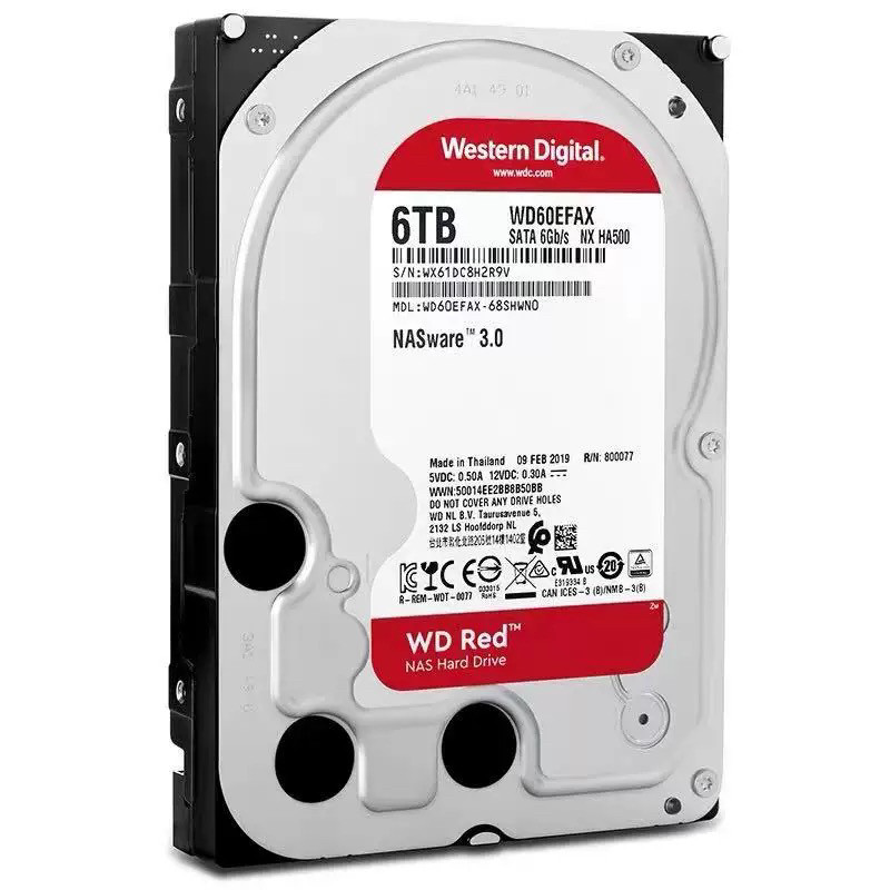 Western Digital WD60EFAX （3.5 HDD 6TB） Amazon.com: Western Digital 6TB WD Red Plus NAS Internal Hard
