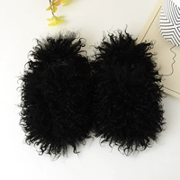 Шерстяная черная