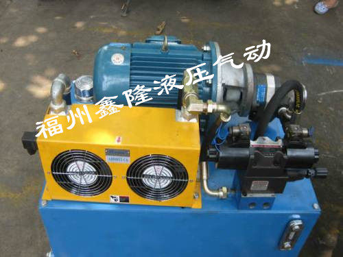 Hydraulic station with air-cooled 0 75KW 1 5KW 2 2KW CBN oil pump variable VP pump hydraulic system solenoid valve