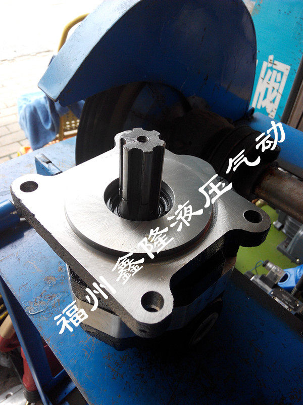 Hydraulic gear pump CBFC-2032401650 high-pressure gear pump 4 holes to mount a splined flat key