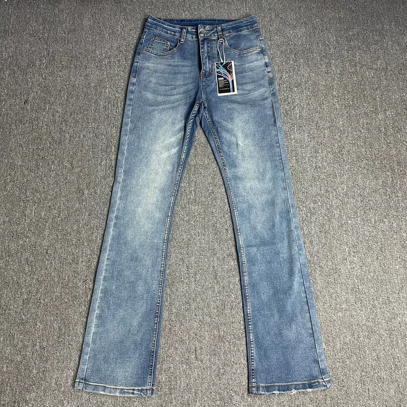 Cleanfit Independent Vintage 517 Style Jeans, Washed, Slightly Flared, Slim Fit, Slimming, Washed Long Pants for Men Cleanfit Independent Vintage 517 Style Jeans, Washed, Slightly Flared, Slim Fit, Slimming, Washed Long Pants for Men