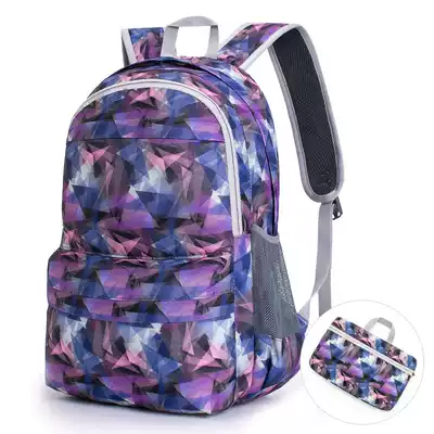 Folding skin bag Super Light Shoulder Bag Men's and women's backpack travel backpack light anti-splashing folding bag