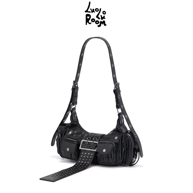 Luoluoroom Original Authentic Product "Rebellious Concubine" Mini Women's Handbag Black (No Pendant) Luoluoroom Original Authentic Product "Rebellious Concubine" Mini Women's Handbag Black (No Pendant)