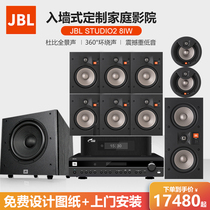 JBL STUDIO28IW Embedded Home Theater 5 1 Audio Set 7 1 DOLBY ATMOS IN-wall Speaker