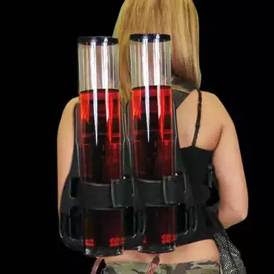 Double shoulder bag wine cannon beverage beer machine cold kettle machine double tube double tube wine rack