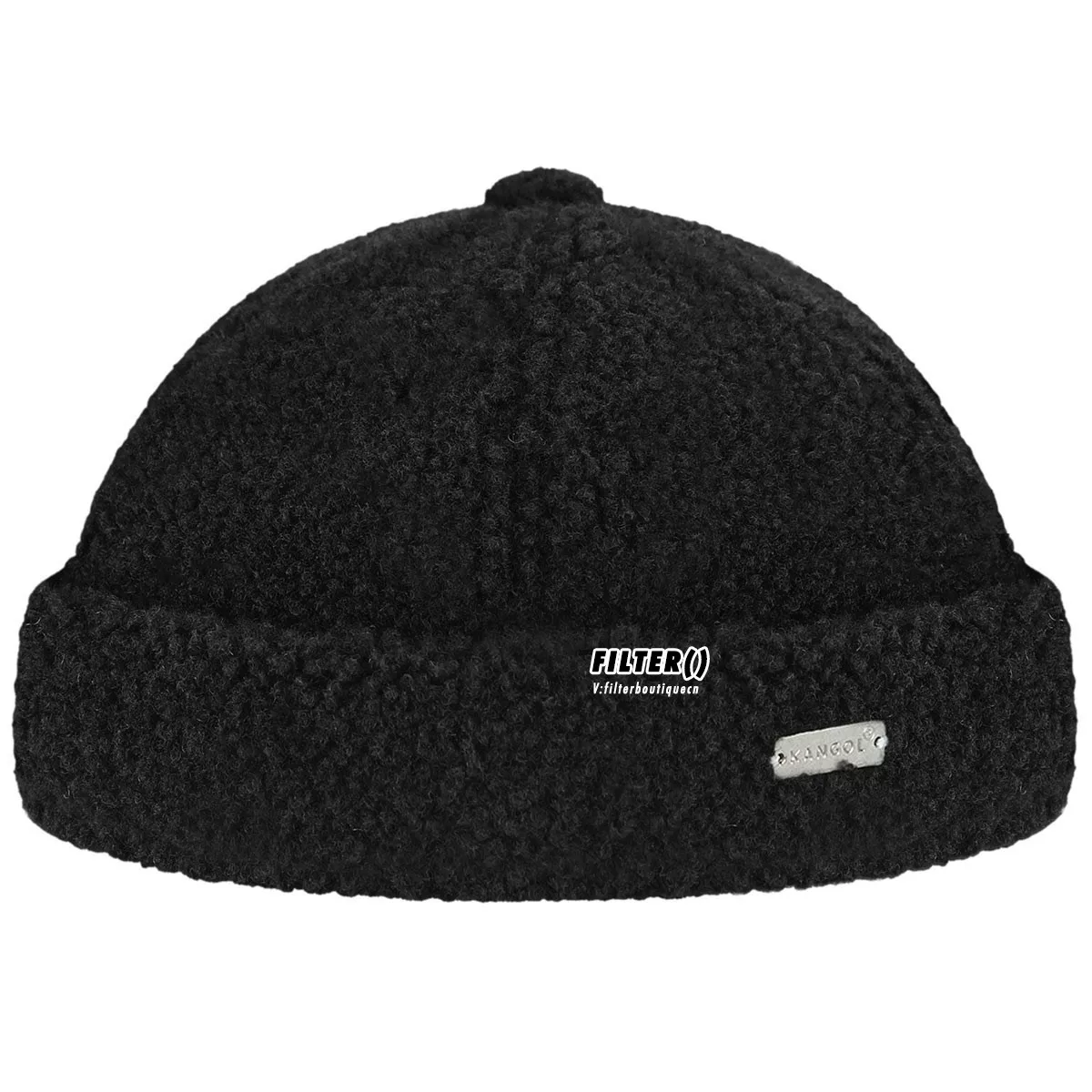Скидка в наличии: шапка вязаная Kangol с плюшем, имитация овечьей овчины, кепка-ягодка, берет, K5315
