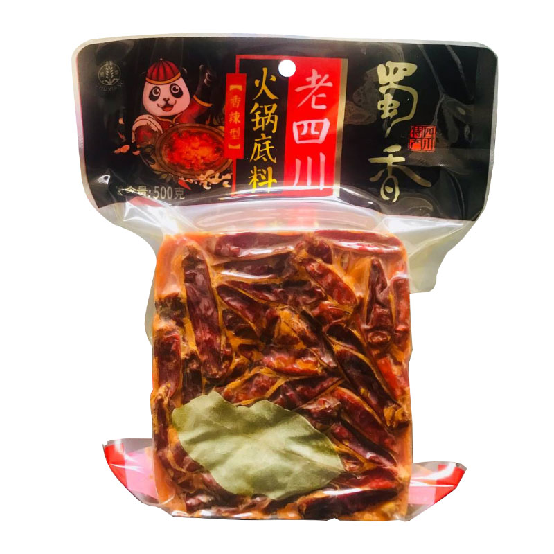 蜀香老四川香辣牛油火锅底料500g