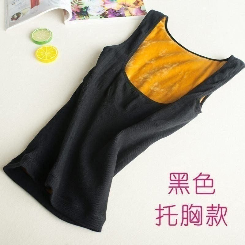 Baobao vest cô gái cộng với nhung cô gái bên trong thoải mái và bên ngoài mặc khéo léo để làm dày ấm áp của mẹ đáy đang lớn đơn giản.