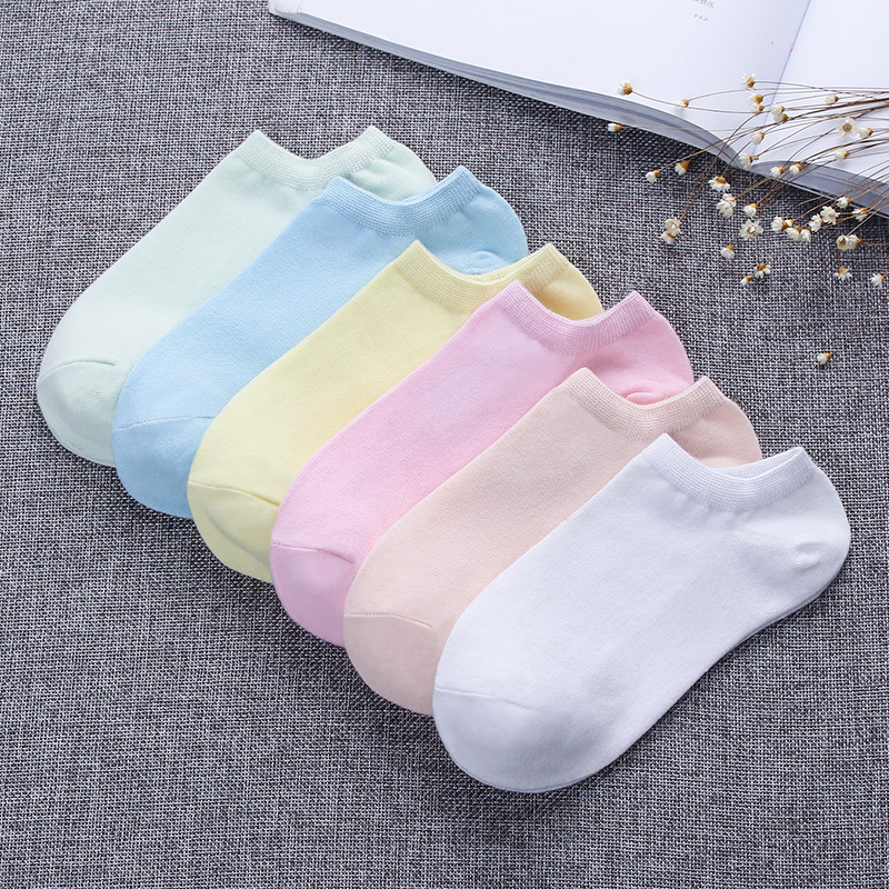 . Socks nữ ins thủy triều mùa hè trăm trúng vớ Nhật ròng đỏ rung giọng học sinh trung học bông mùa hè cạn miệng Han.